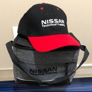 Nissan Hat Cap Lunch Box Bag.